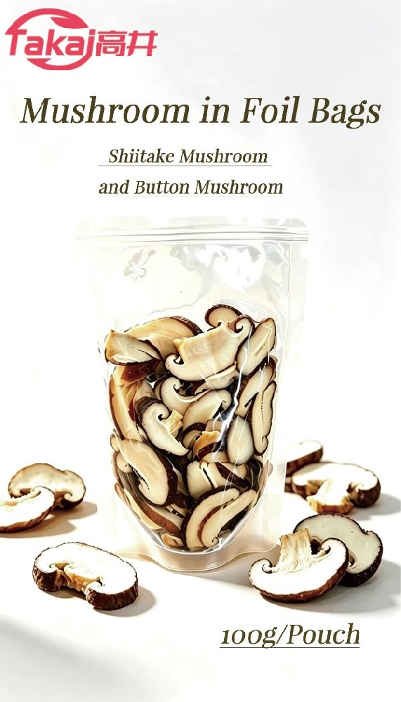 Mushroom in Foil Bags